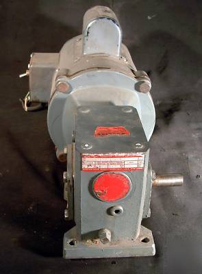 Boston gear 1/4 hp motor & speed reducer - 300 series 