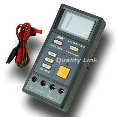 Digital insulation tester meter megger megohmmeter 1 kv