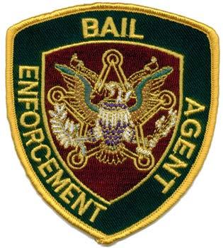 Eagle bail enforcement agent mini patch