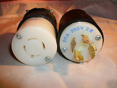 Hubbell 2423/HBL2423 & 2421/HBL2421 connector & plug