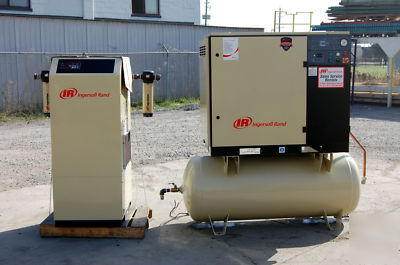 Ingersoll rand 30HP air compressor 125CFM w dryer 2008