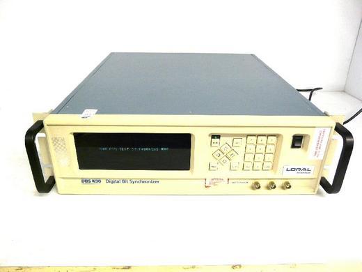 Loral model DBS430-c digital bit synchronizer dbs 430