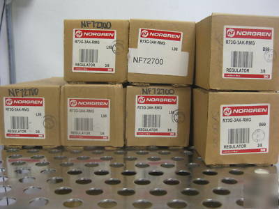 New norgren regulator R73G-3AK-rmg with guage (8 ) 