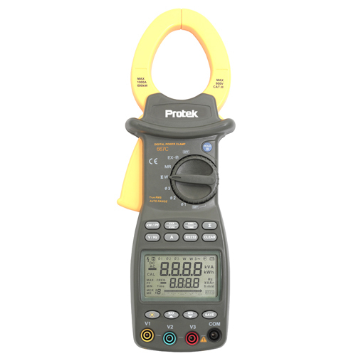 Protek 667C three - phase power clamp meter