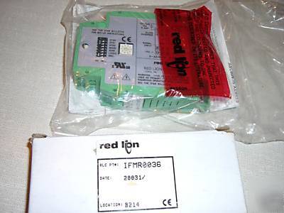 Red lion ifmr din-rail speed switch 
