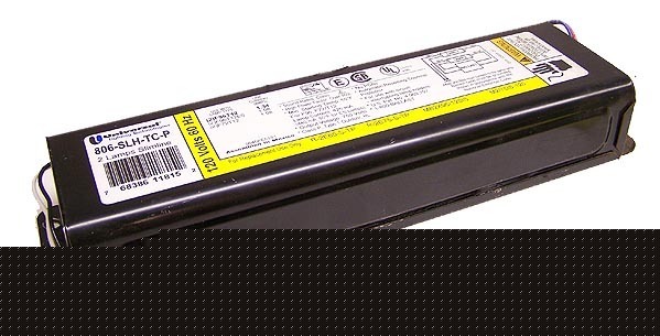 Universal 2 lamp slimline ballasts / lighting