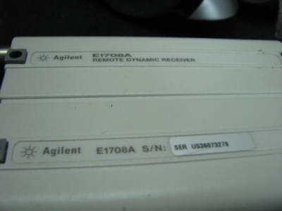 Agilent E1708A use with the agilent 10897B