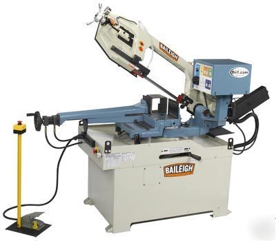 Baileigh bs-350SA dual mitering semi-automatic bandsaw