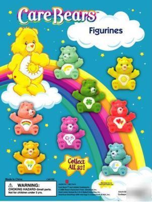 Care bears (250 count) tomy gacha vending capsule toys 