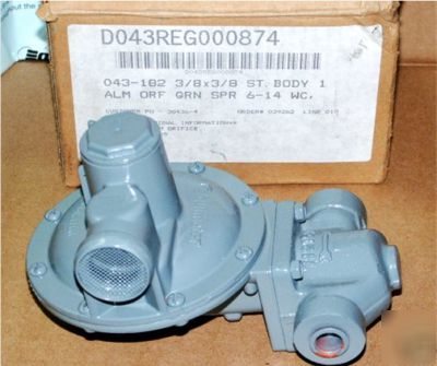 Gas pressure regulator equimeter 043-182 3/8