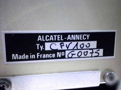 Alcatel CFV100 cfv 100 trubo pump controller cfv-100