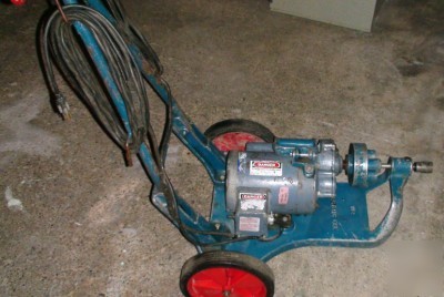 Electric eel model c sectional drain cleaner machine