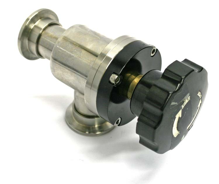 Hlt avb-KF25-m shut-off angle bellow valve w/kf flange