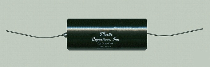 Lot (4) 0.02 ufd 8000 volt high voltage film capacitors