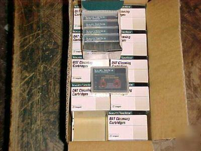 New 1 case or 100 seagate tapestor dat cleaning tapes 