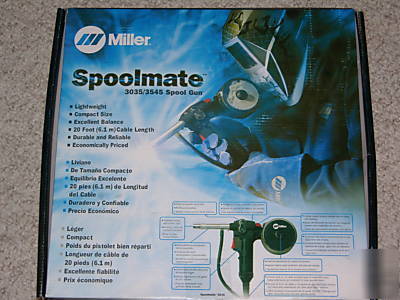 New miller 3035 spoolgun in box aluminum welding wow