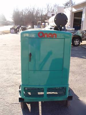 Onan 45KW lpg/ng genset, low hours reconditioned 