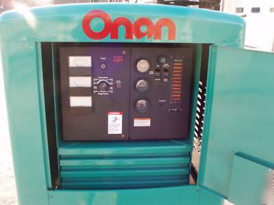 Onan 45KW lpg/ng genset, low hours reconditioned 