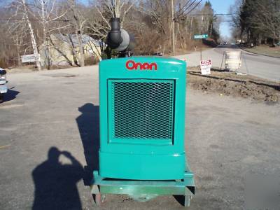 Onan 45KW lpg/ng genset, low hours reconditioned 