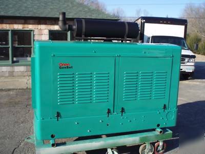 Onan 45KW lpg/ng genset, low hours reconditioned 