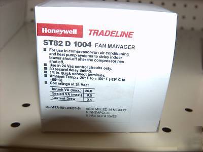 ST82 fan relay w/ delay board 4 american standard trane