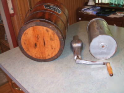 Vintage sears coldspot ice cream maker - complete-nice