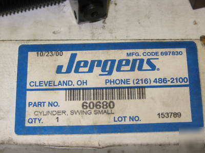 Hydraulic swing clamps, jergens #60680, 2PC lot