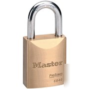 Master lock pro series solid brass 6840