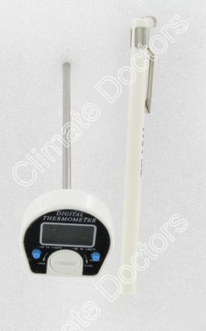 New pocket digital thermometer- anti roll- RT330 hvac 