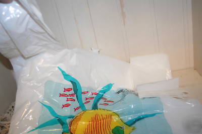 New t shirt shopping bags fish pet store aquarium case 