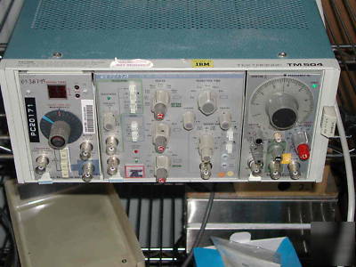 Tektronix tm-504 / tg-501 / pg-508 / fg-501 modules