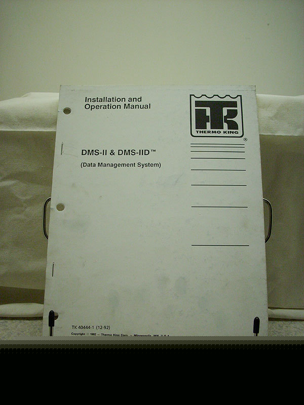 Thermo king data management system installation manual