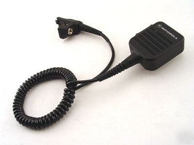 Used speaker mic for motorola - systems/saber radio