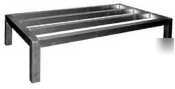 Aluminum dunnage rack - 36IN x 20IN x 8IN