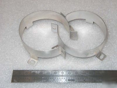 2-1/2 inch dia can type capacitor clamps (4 pcs)