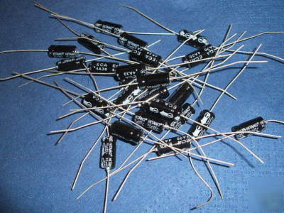 25 electrolytic capacitors 220UF 63V 85Â° eca axial