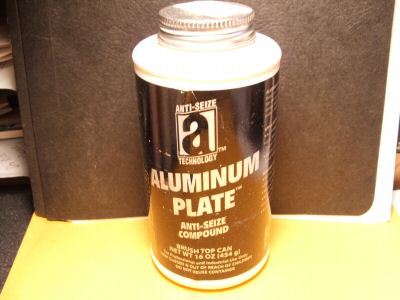Aluminum plate antiseize ( brush top 16 oz can)