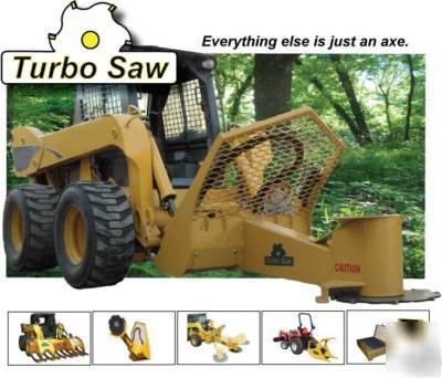 DFM2600 turbo saw-skid steer- tree, shrub, brush cutter