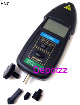 Digital dual laser tachometer meter brushless motor DG2