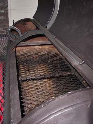 Grill & smoker catering trailer with canopy frame