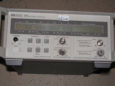 Hewlett packard 5348A microwave counter power meter