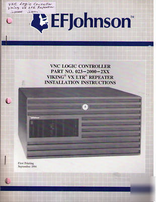 Johnson manual viking vnc logic controller