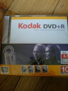 Kodak , dvd +r. 10 discs with jewel case`s.boxed/sealed