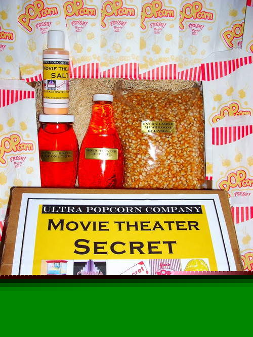 Movie theater popcorn machine maker popper supply kit 