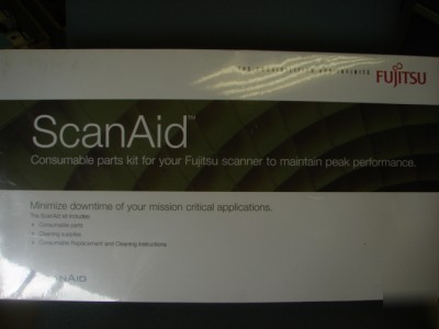 New fujitsu scanaid cleaning kit CG01000-524801 