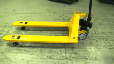 New hand pallet jack 5500 lb 27X48 sweet deal 