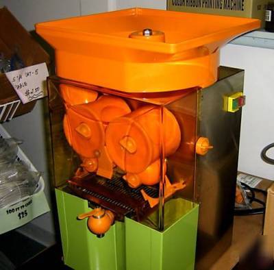 New orange juice machine - commercial quality units