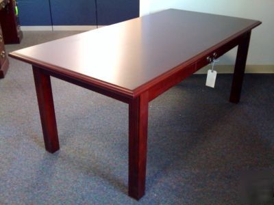 New traditional mahogany table desk, conference table 