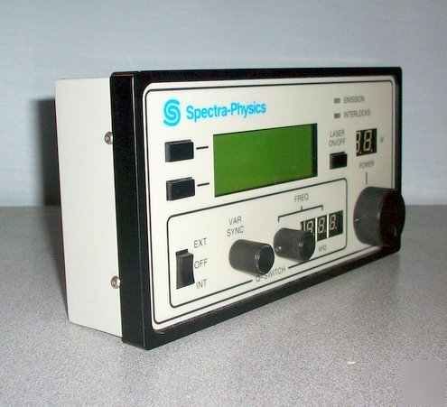 Spectra-physics: q-switch laser power supply erb