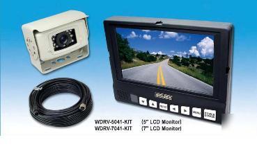 Weldex wdrv-7041-kit backup rear view video system rv